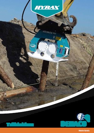 Vibrační desky montovatelné Dehaco HYRAX 125