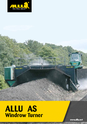 Obraceče kompostu Allu AS 38 H