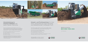 Obraceče kompostu Neuson-Ecotec ECO 4003