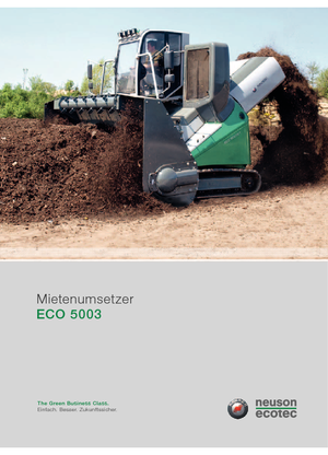 Obraceče kompostu Neuson-Ecotec ECO 5003
