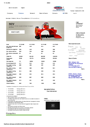 Obraceče kompostu Seko SCV 470 MD
