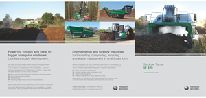 Obraceče kompostu Neuson-Ecotec SF 420