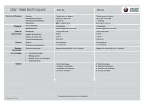 Obraceče kompostu Neuson-Ecotec TEC 30