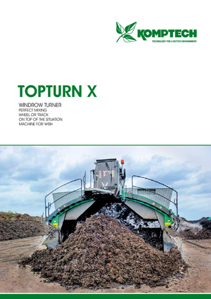 Obraceče kompostu Farwick® Topturn X 53