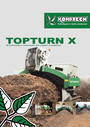 Obraceče kompostu Farwick® Topturn X 53
