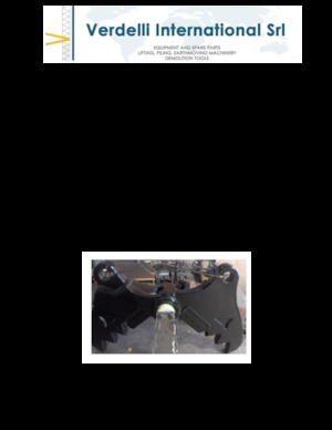 Multifunkční drtící nůžky Verdelli C.D_ C 15 R 