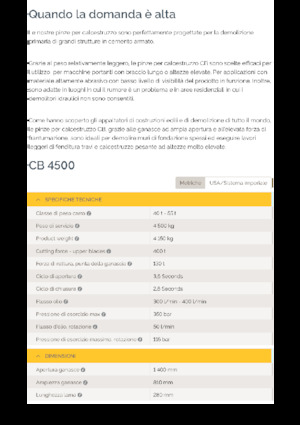 Demoliční drtiče Epiroc CB 4500