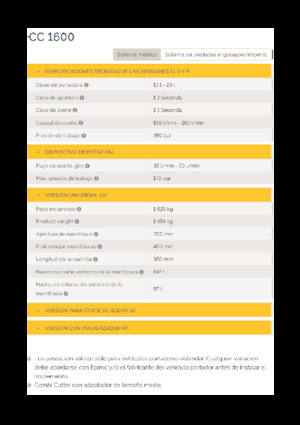 Demoliční drtiče Epiroc CC 1600 U