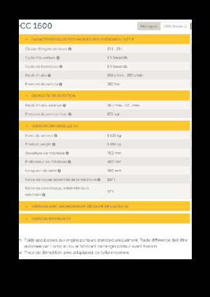 Demoliční drtiče Epiroc CC 1600 U