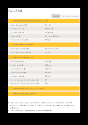 Demoliční drtiče Epiroc CC 1600 U