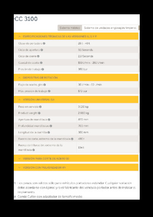 Demoliční drtiče Epiroc CC 3100 U