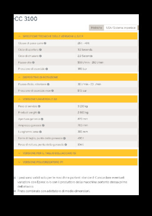 Demoliční drtiče Epiroc CC 3100 U