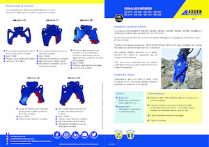 Demoliční drtiče Arden CD022