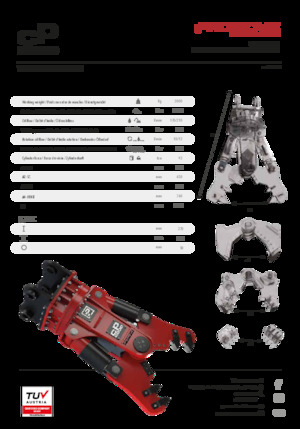 Multifunkční drtící nůžky Promove CP 2000
