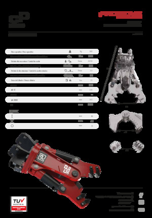 Demoliční drtiče Promove CP 300