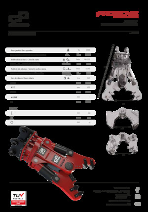 Demoliční drtiče Promove CP 4000