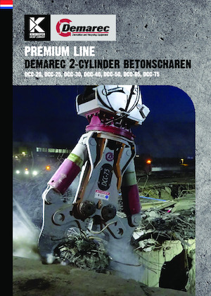 Demoliční drtiče Demarec DCC-50