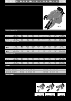 Demoliční drtiče Kinshofer DLD-25