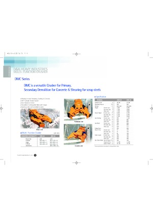 Multifunkční drtící nůžky D & A DMC 30