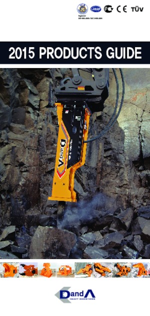 Demoliční drtiče D & A FR 1000R