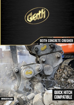 Demoliční drtiče Geith GT40RJ80 