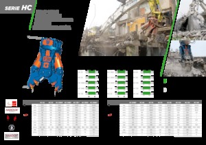 Demoliční drtiče TREVI BENNE HC 40