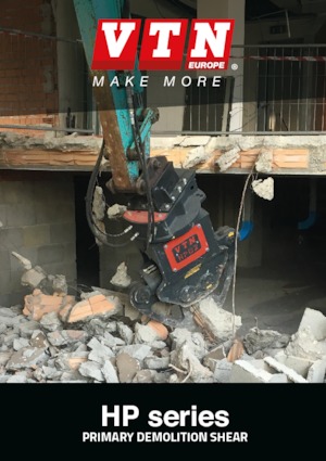 Demoliční drtiče VTN HP02+ 