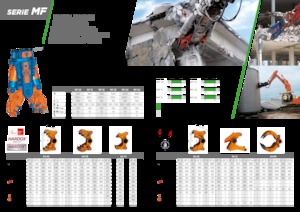 Multifunkční drtící nůžky TREVI BENNE MF 15