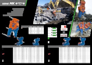 Multifunkční drtící nůžky TREVI BENNE MK 28P