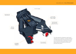 Multifunkční drtící nůžky JCB MP300 U