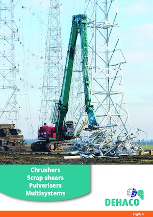 Demoliční drtiče Dehaco MS 09R