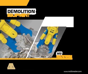Demoliční drtiče BTi MS20R