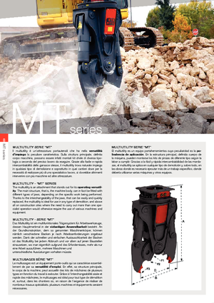 Multifunkční drtící nůžky VTN MT03 D