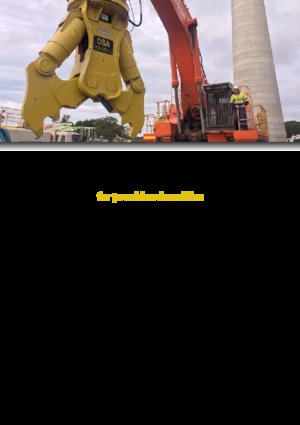 Demoliční drtiče OSA Demolition Equipment RS 500 