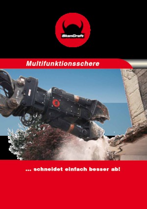 Multifunkční drtící nůžky SkanCraft SCMT26-36