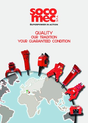 Demoliční drtiče Socomec SFO 1800