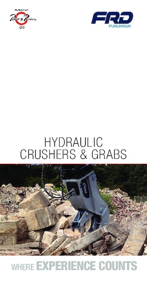 Demoliční drtiče FRD VXM30ERSW