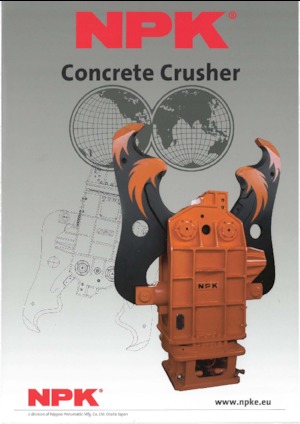 Demoliční drtiče NPK X-4A