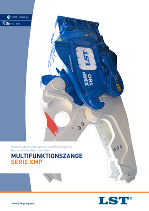 Demoliční drtiče LST XMP 320