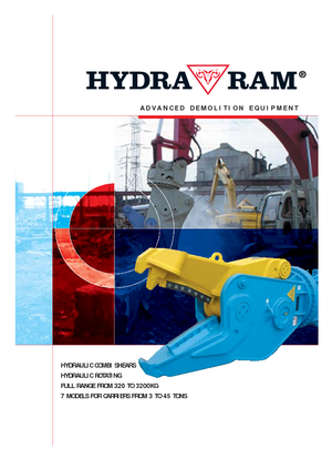 Demoliční nůžky Hydra Ram HCS 2000 SV