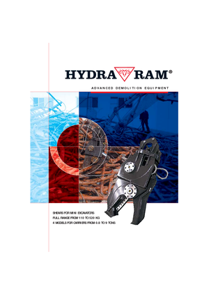 Demoliční nůžky Hydra Ram HMSH 10