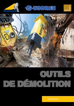 Multifunkční drtící nůžky Soosan SMC250 RG