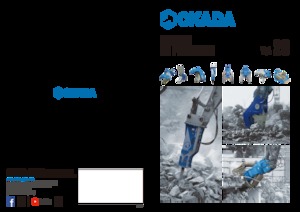 Demoliční nůžky Okada TS-W610CV