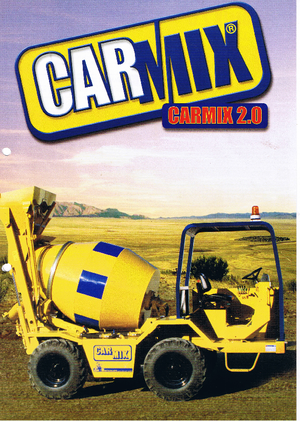 Autodomíchávače Carmix 2,0 T