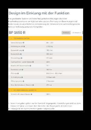 Pulverizátory Epiroc BP 1650 R