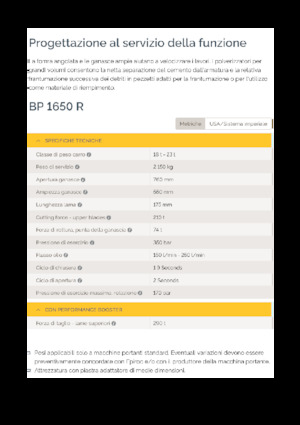 Pulverizátory Epiroc BP 1650 R