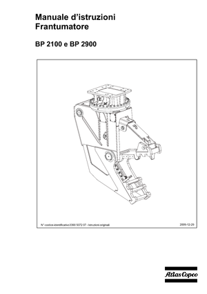 Pulverizátory Atlas Copco BP 2900