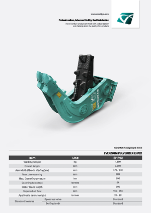 Pulverizátory Everdigm EHP22 