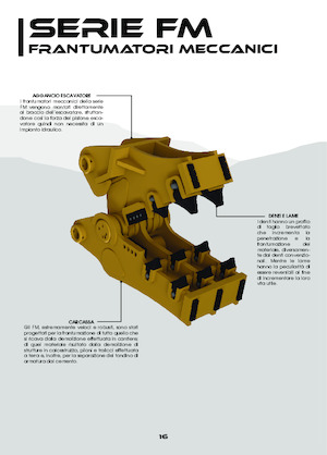 Pulverizátory OSA Demolition Equipment FM 25