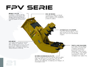 Pulverizátory OSA Demolition Equipment FPV 17 